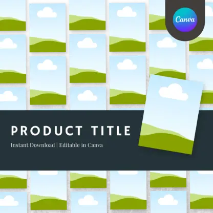 Canva Templates for Digital Product Listings Downloadable Prints 2