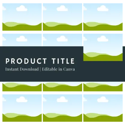 Canva Templates for Digital Product Listings Digital downloads 1