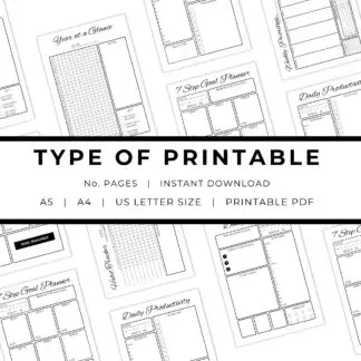 Mockup Templates for Digital & Print Products Downloadable