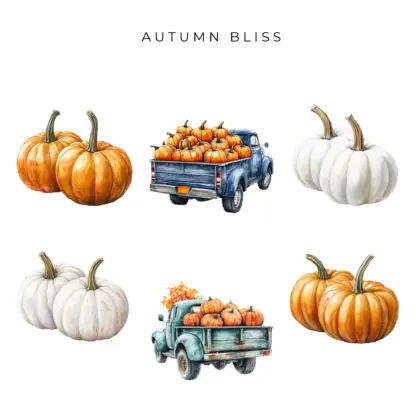 Autumn Bliss Clipart Bundle 11