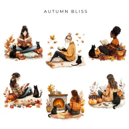 Autumn Bliss Clipart Bundle 3