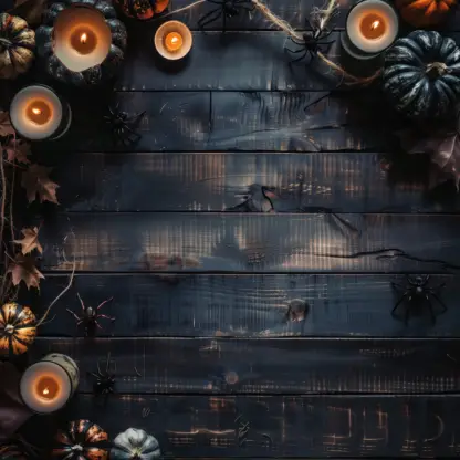 Rustic Halloween Flat lay Backgrounds 14