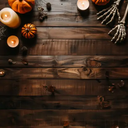 Rustic Halloween Flat lay Backgrounds 17