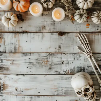 Rustic Halloween Flat lay Backgrounds 22