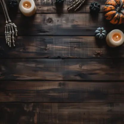 Rustic Halloween Flat lay Backgrounds 8