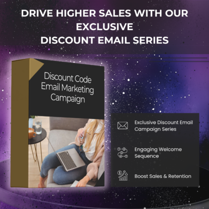 Exclusive Discount Email Campaign Series Engaging Welcome Sequence to Boost Sales & Retention