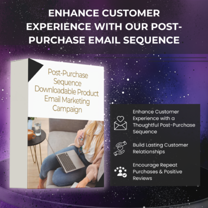 Post Purchase Sequence Enhance Customer Experience with Our Post-Purchase Email Sequence - Download products