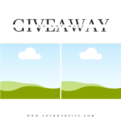 Ultimate Canva Giveaway Post Templates Bundle 4