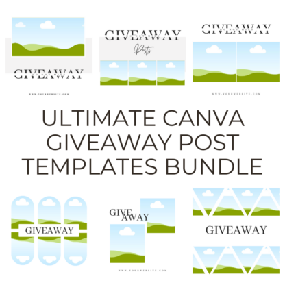 Ultimate Canva Giveaway Post Templates Bundle - Product Listings (1)