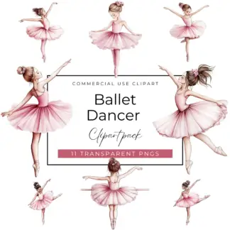 Ballet Dancer Clipart 1