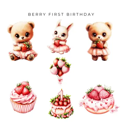 Berry First Birthday 2