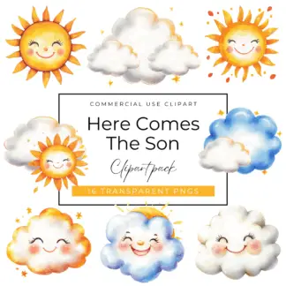 Here Comes The Son Clipart