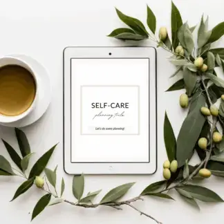Self Care Planner