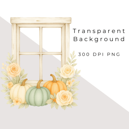 Rustic Fall Pumpkin Clipart Bundle (7)