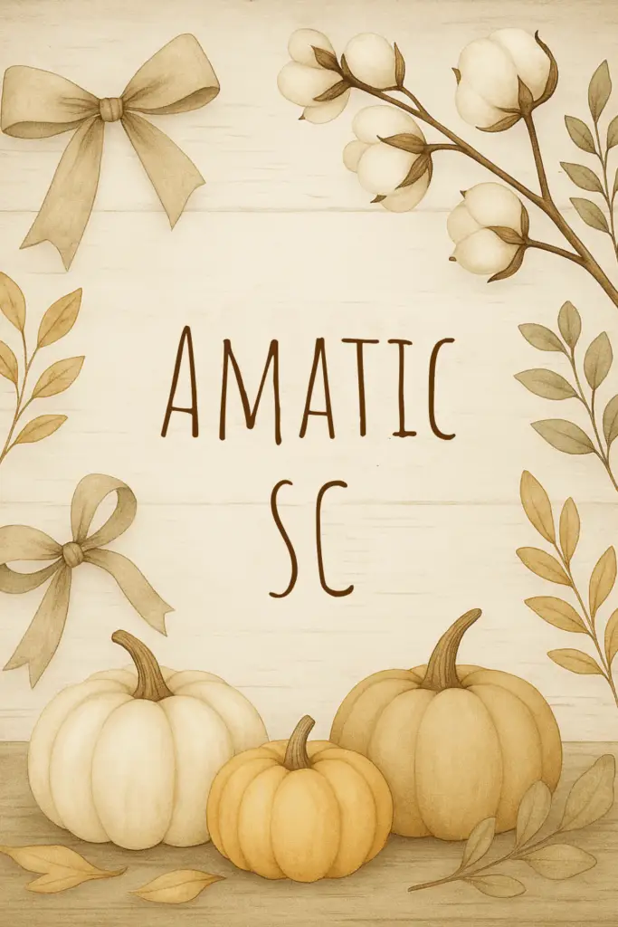Amatic SC Font