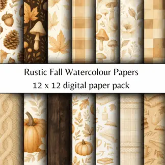 rustic-fall-watercolour-papers-pumpkins-foliage-cosy-patterns (1)