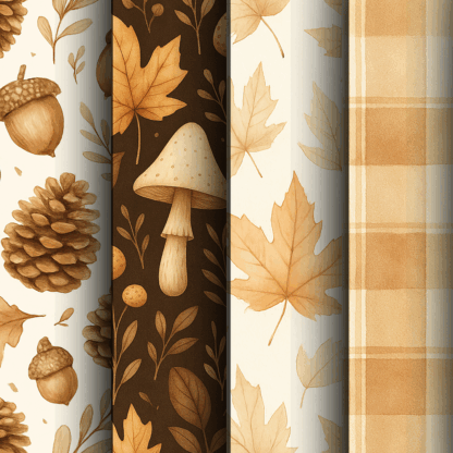 rustic-fall-watercolour-papers-pumpkins-foliage-cosy-patterns (2)