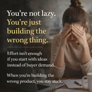 You’re Not Lazy — You’re Just Building the Wrong Thing
