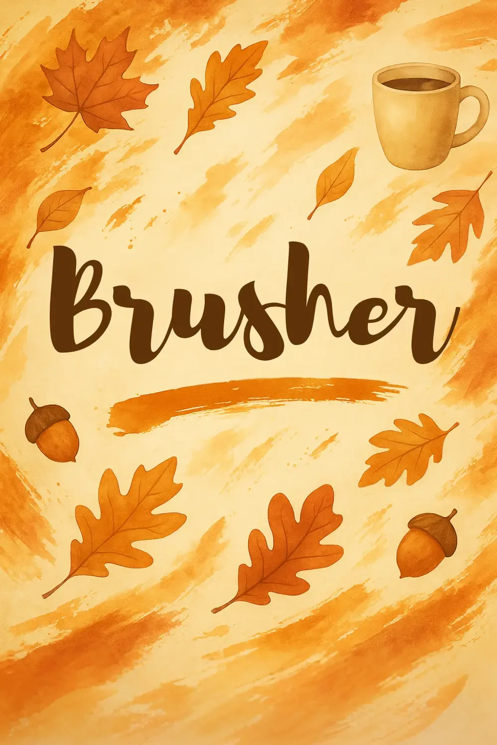 Brusher Font