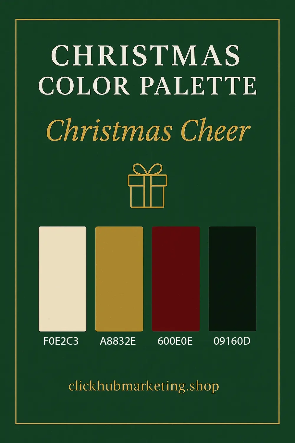 Christmas Cheer Christmas Colour Palette