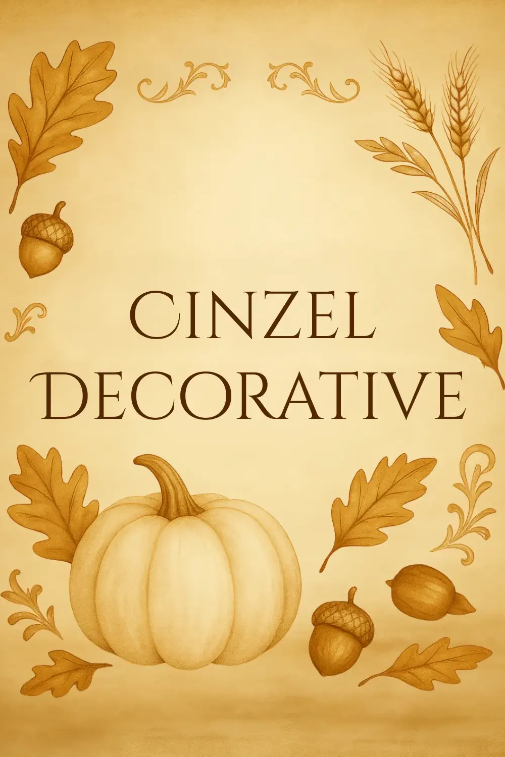 Cinzel Decorative Font
