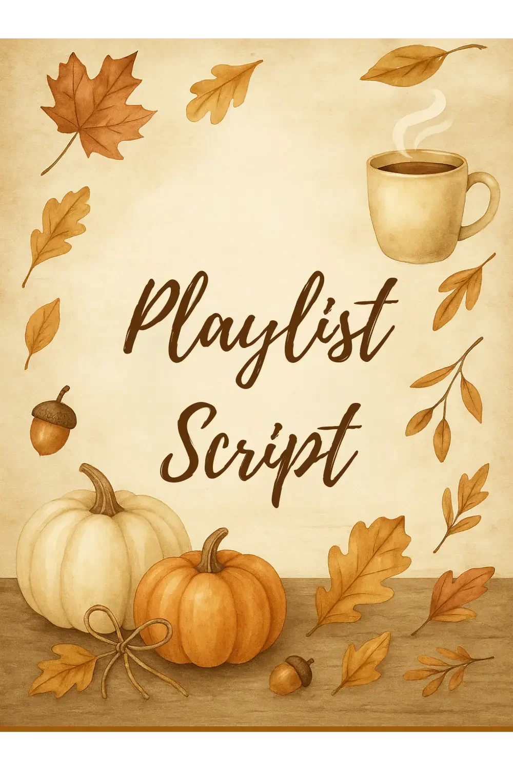 Playlist Script Font